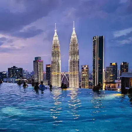 Appartement Eaton Kuala Lumpur With Klcc Skyline View Pool
